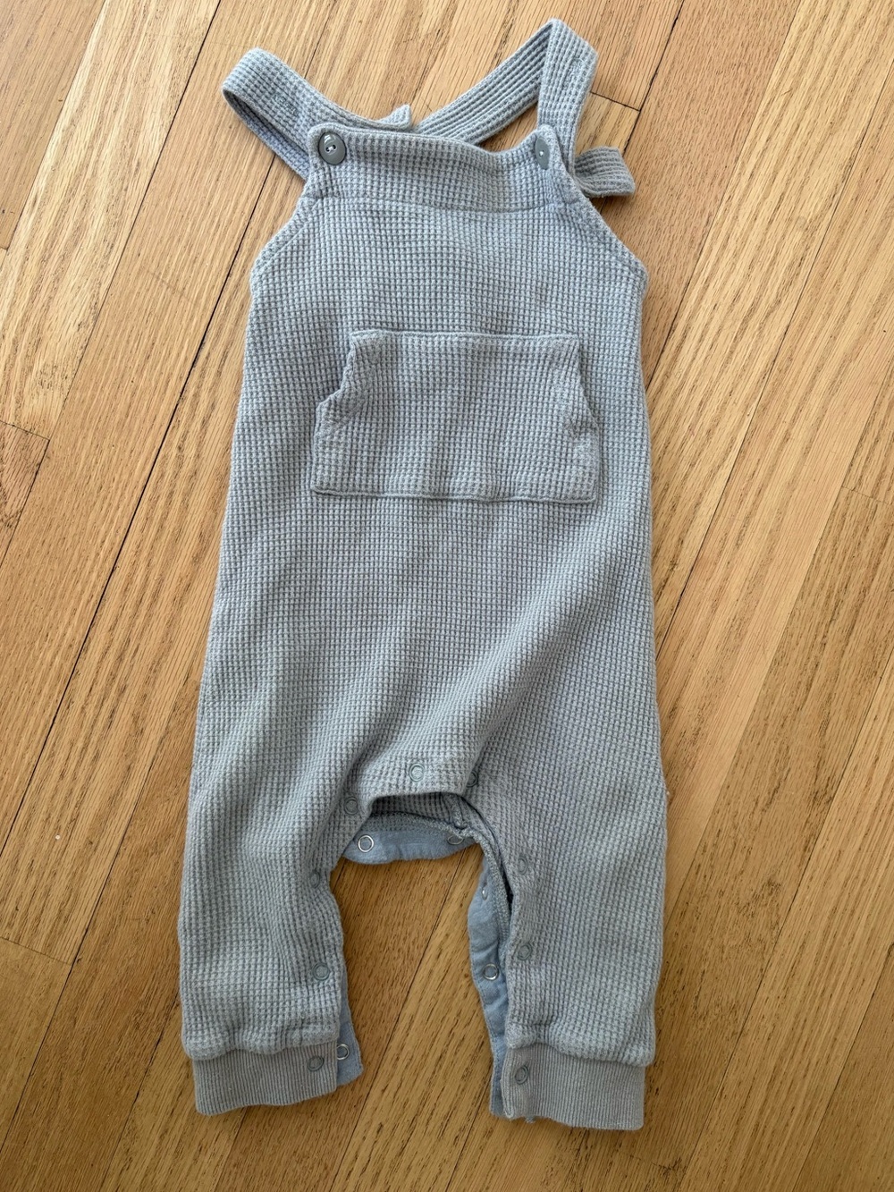 Maison Me Waffle Overalls